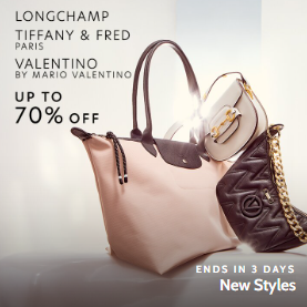 Gilt：包袋上新热卖！入手 Longchamp 珑骧、大牌平替等