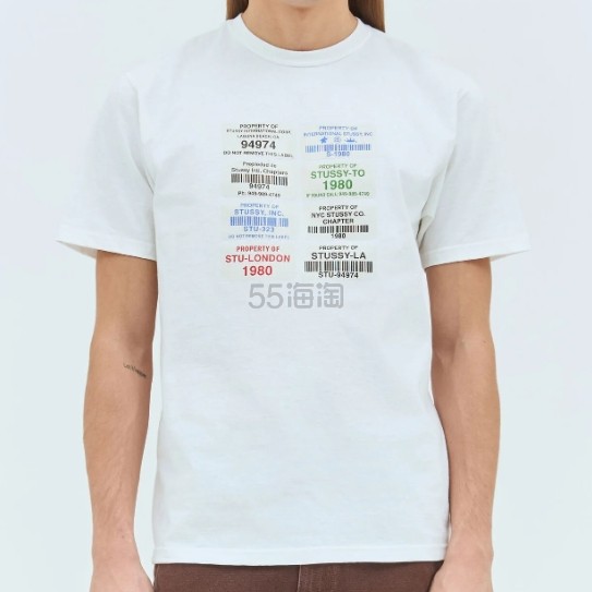 Stussy 代码 T恤