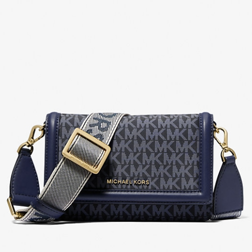 新款加入折扣区！Michael Kors Jet Set 小号印花斜挎包