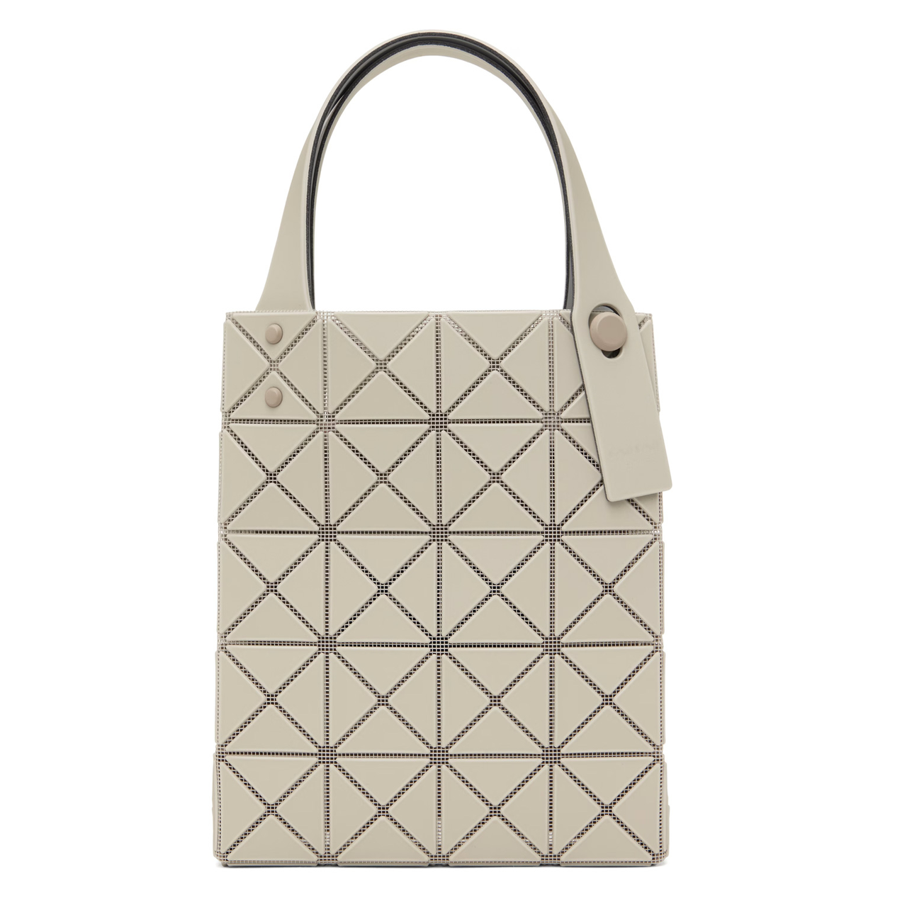 BAO BAO ISSEY MIYAKE 米色 Prism Plus 迷你托特包