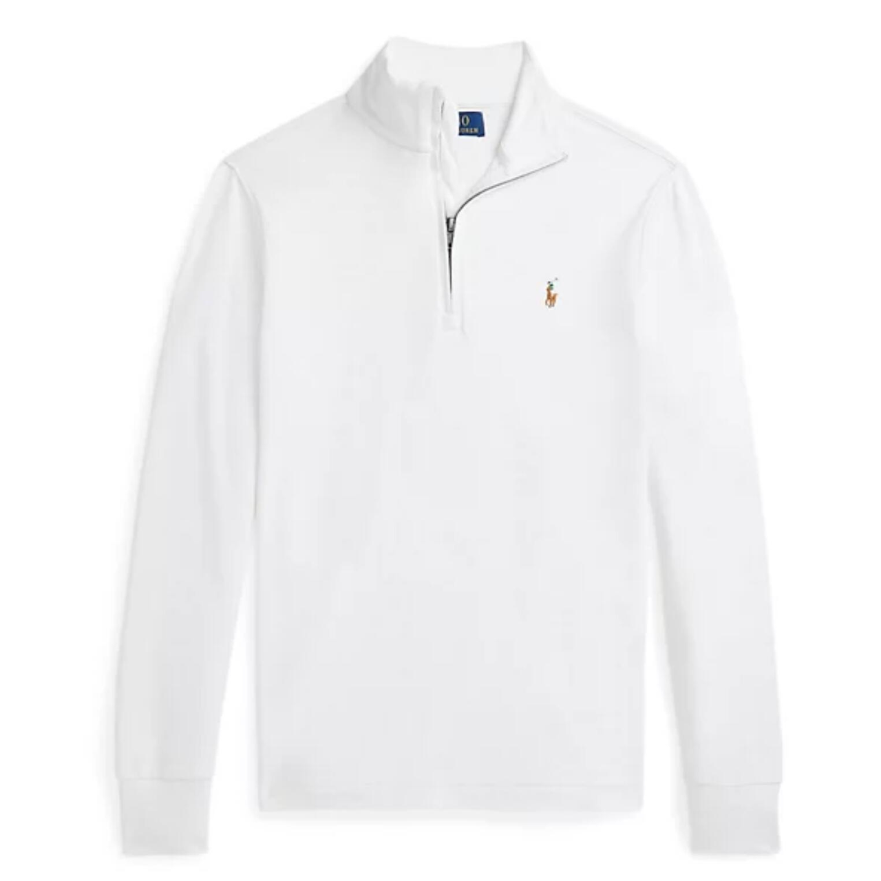 Polo Ralph Lauren 白色半拉链套头衫