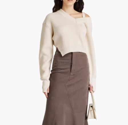 白鹿同款 ！Jacquemus  针织上衣