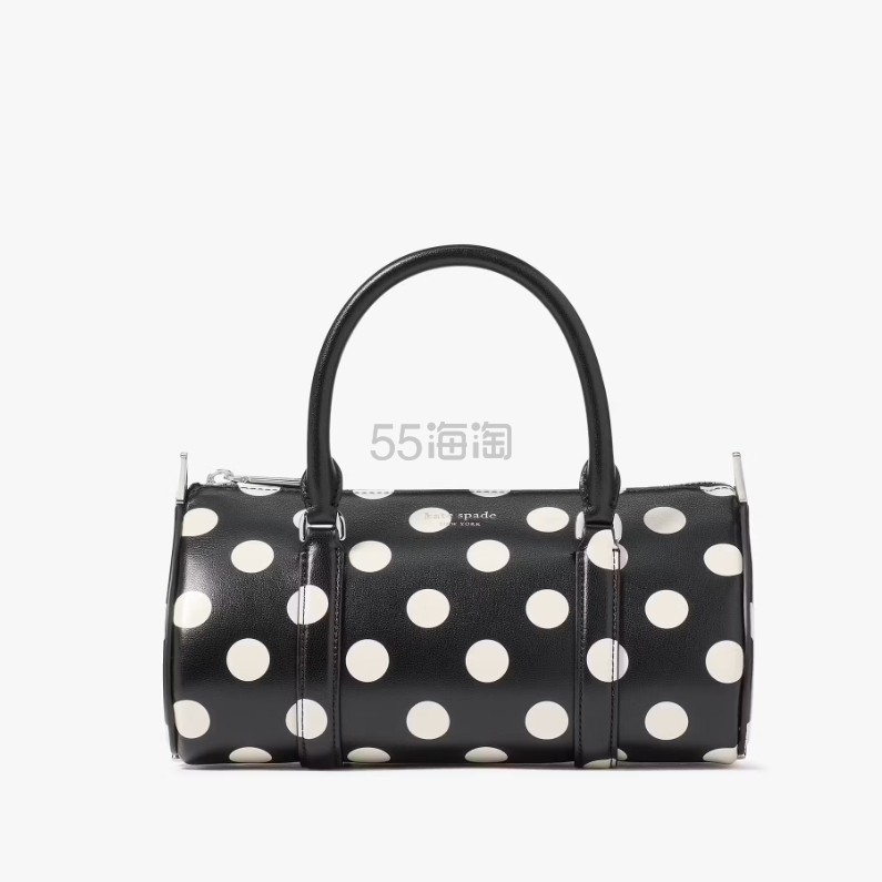 Kate Spade 黑色斑点小号水桶包