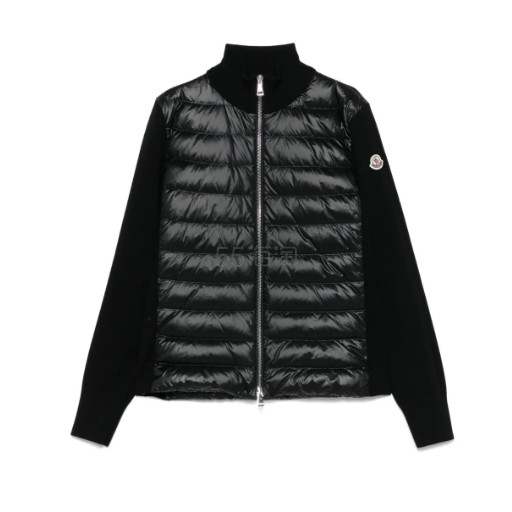MONCLER 羊毛拉链蓬松夹克