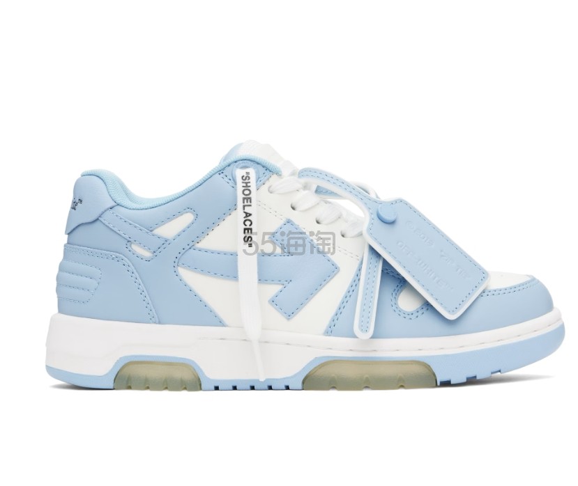 欧阳娜娜同款！Off-White 蓝色 & 白色 Out Of Office 运动鞋