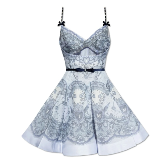 刘亦菲孔雪儿同款！Zimmermann 连衣裙