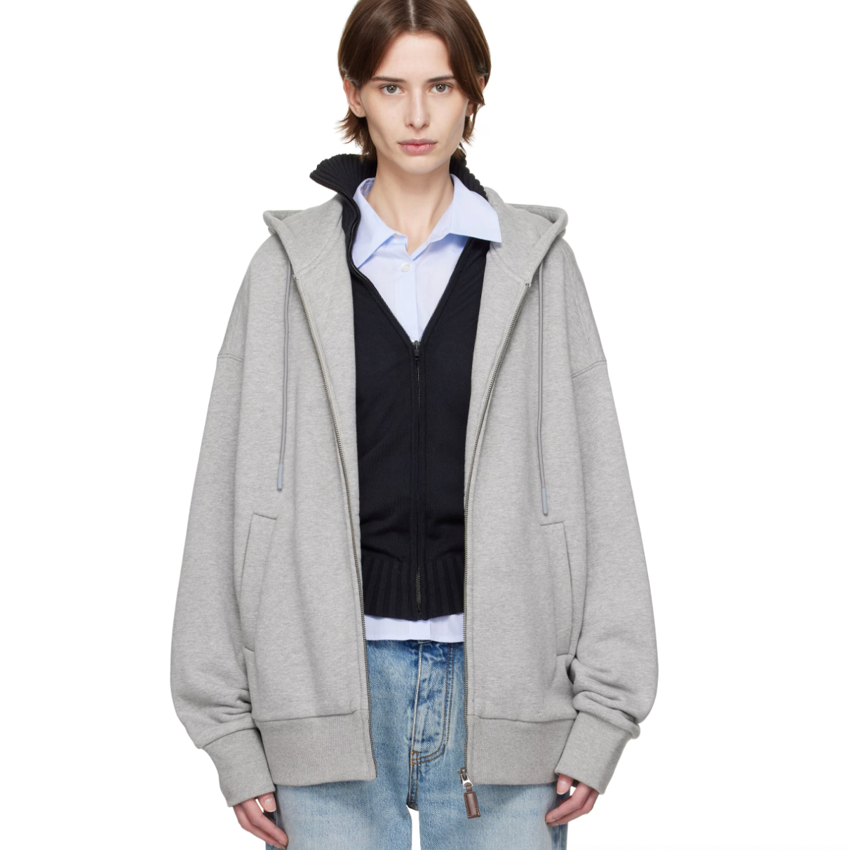 Fax Copy Express 灰色卫衣