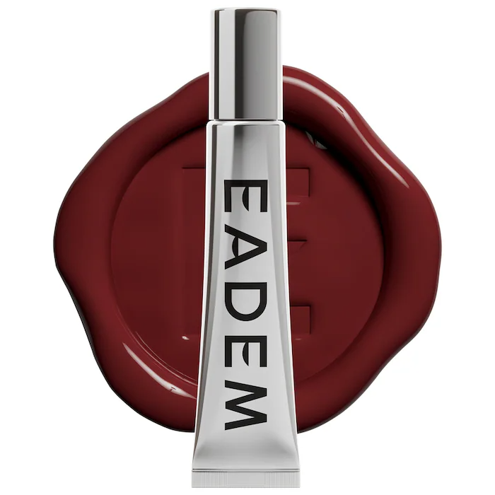 断货王！EADEM 去角质+柔肤肽润有色唇膏 #Boba Bounce 深梅子色有货