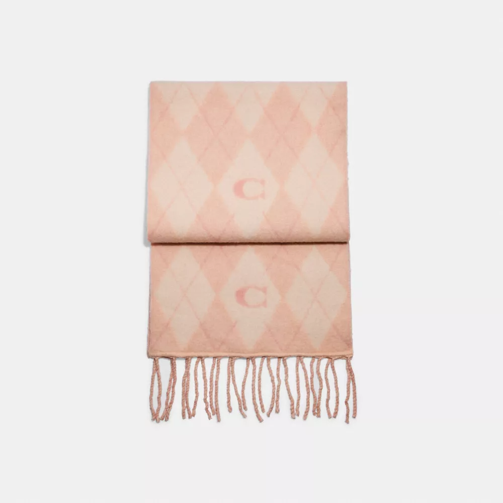 Coach 蔻驰 Argyle 围巾