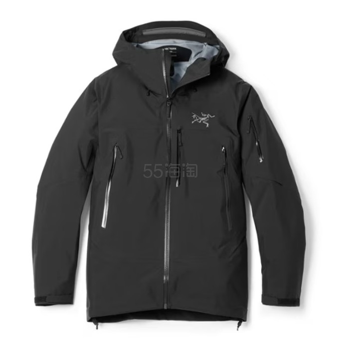 Arc'teryx 始祖鸟 Rush 黑色冲锋衣