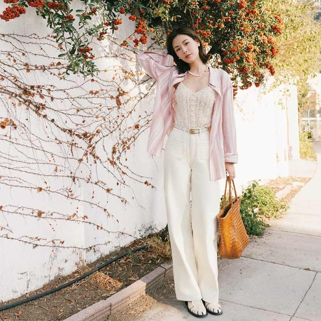 Petite Studio：新季上新热卖 藏蓝色小香风外套$165