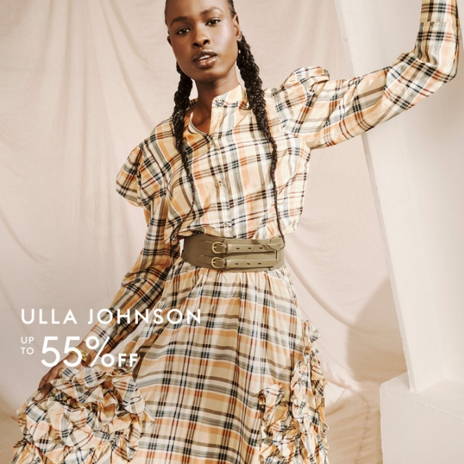 THE OUTNET 美站：Ulla Johnson 服饰鞋靴热卖 迷你连衣裙$283