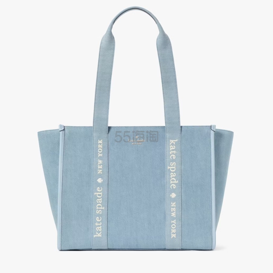 Kate Spade Kip 大号牛仔托特包