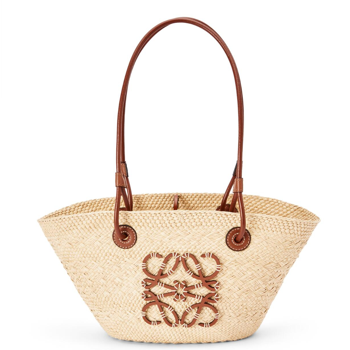 LOEWE Anagram 罗意威草编包小号