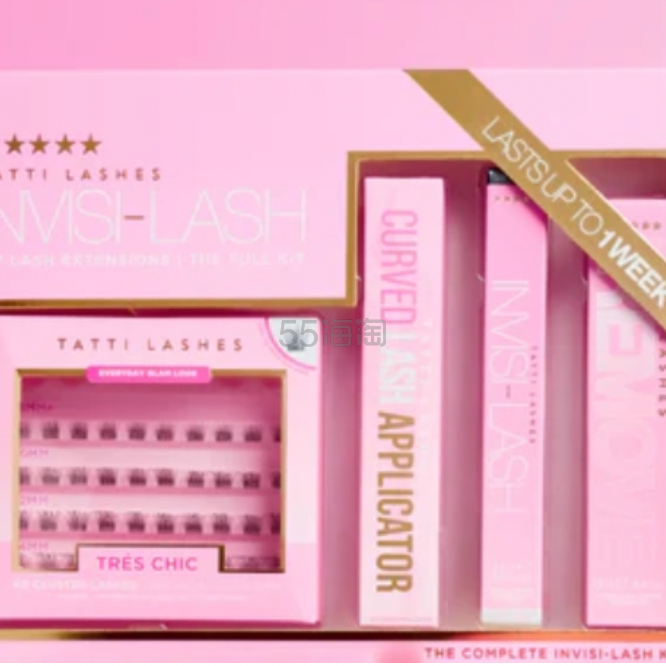 Tatti Lashes：Invisi-Lash 礼盒（仅售 $28.90）送妈妈