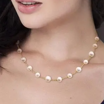 Macy's：珠宝首饰大促 封面淡水珍珠项链$87