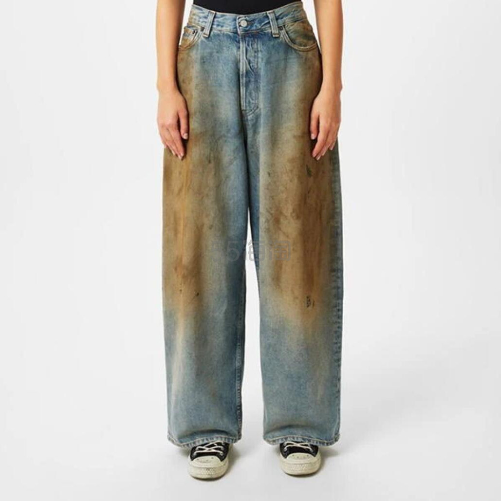 Acne Studios 沙丘废土风牛仔脏脏裤