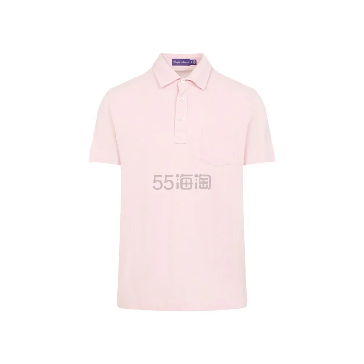 Ralph Lauren X Purple Label 紫标粉色Polo衫