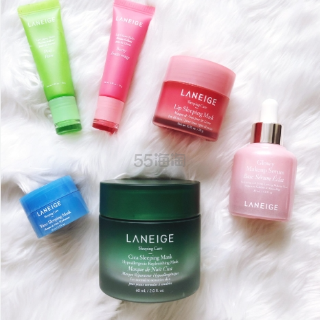 Laneige SG/MY/HK：兰芝闪促 套装清仓 水润焕彩套装S$79