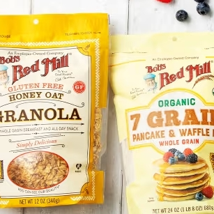 iHerb：Bob's Red Mill 食品专区！用健康的食品激发快乐