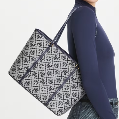 Tory burch T MONOGRAM 老花小号托特包