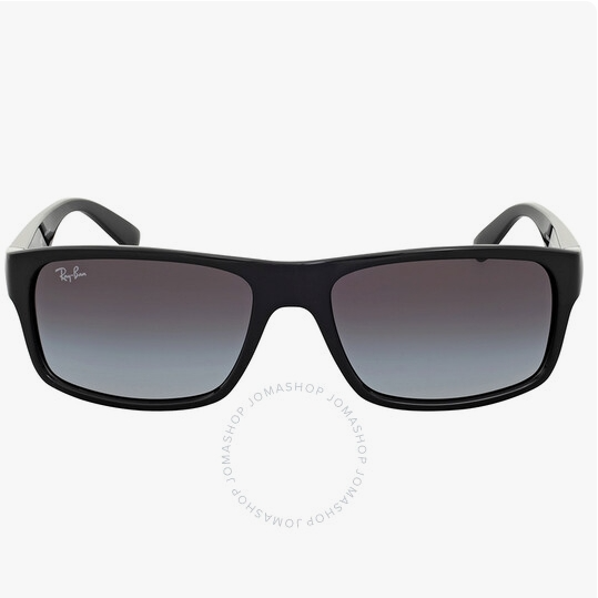 Ray-Ban 灰色渐变矩形太阳镜