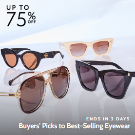 Gilt：时尚墨镜促销！入手 Gucci、圣罗兰、巴宝莉等