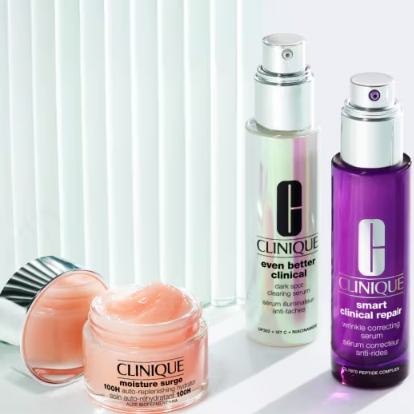 新增送正装面霜！Clinique 美国官网：全场护肤热卖 精选套装5折