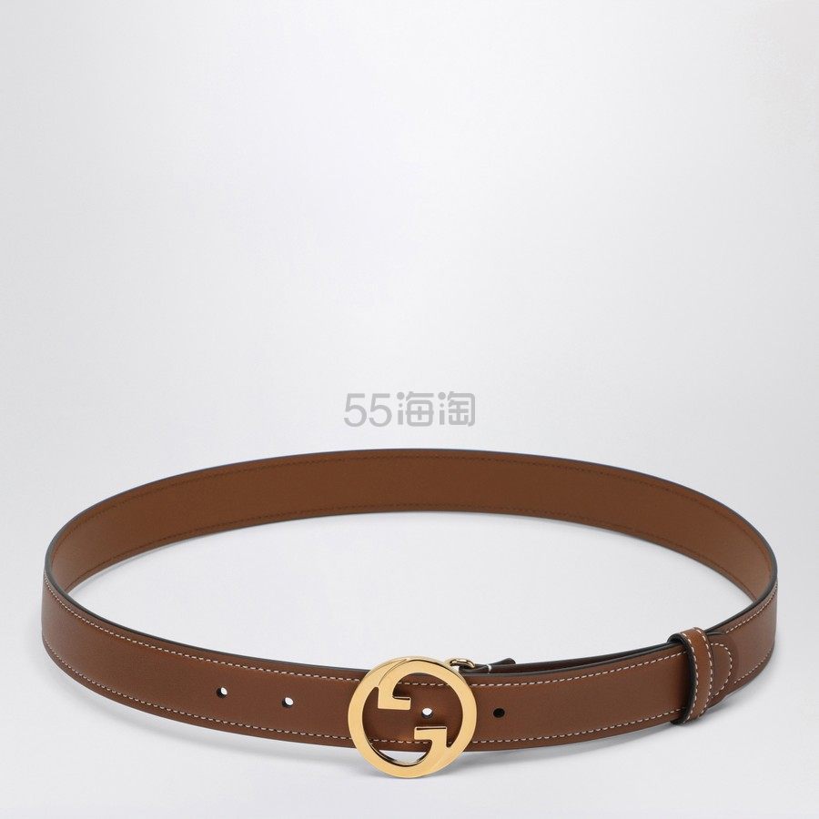 Gucci 古驰 Blondie 皮带 棕色