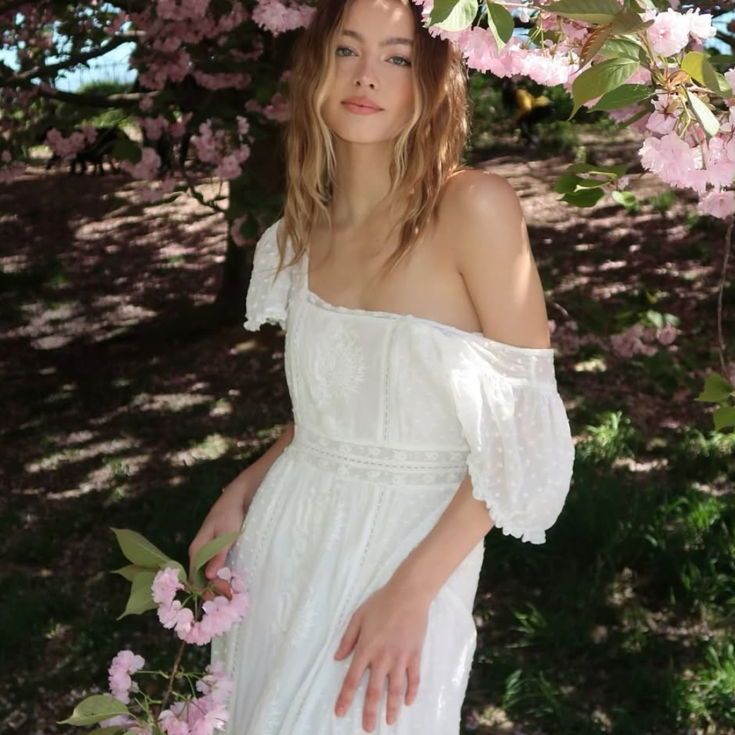 Shopbop：即将结束！精选 LoveshackFancy 仙女裙专区热卖