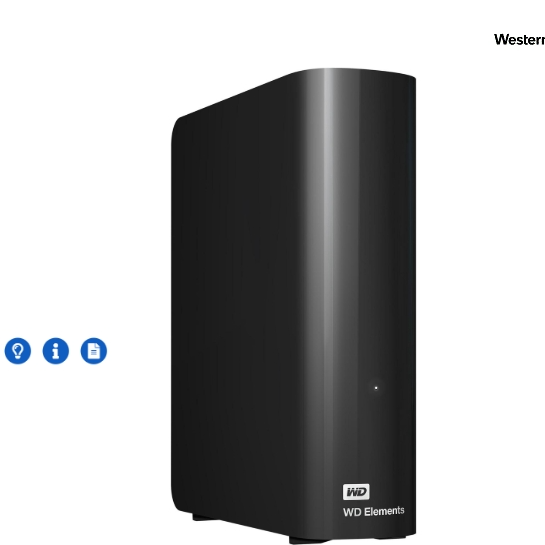 WD Elements 20TB USB 3.0 外置硬盘