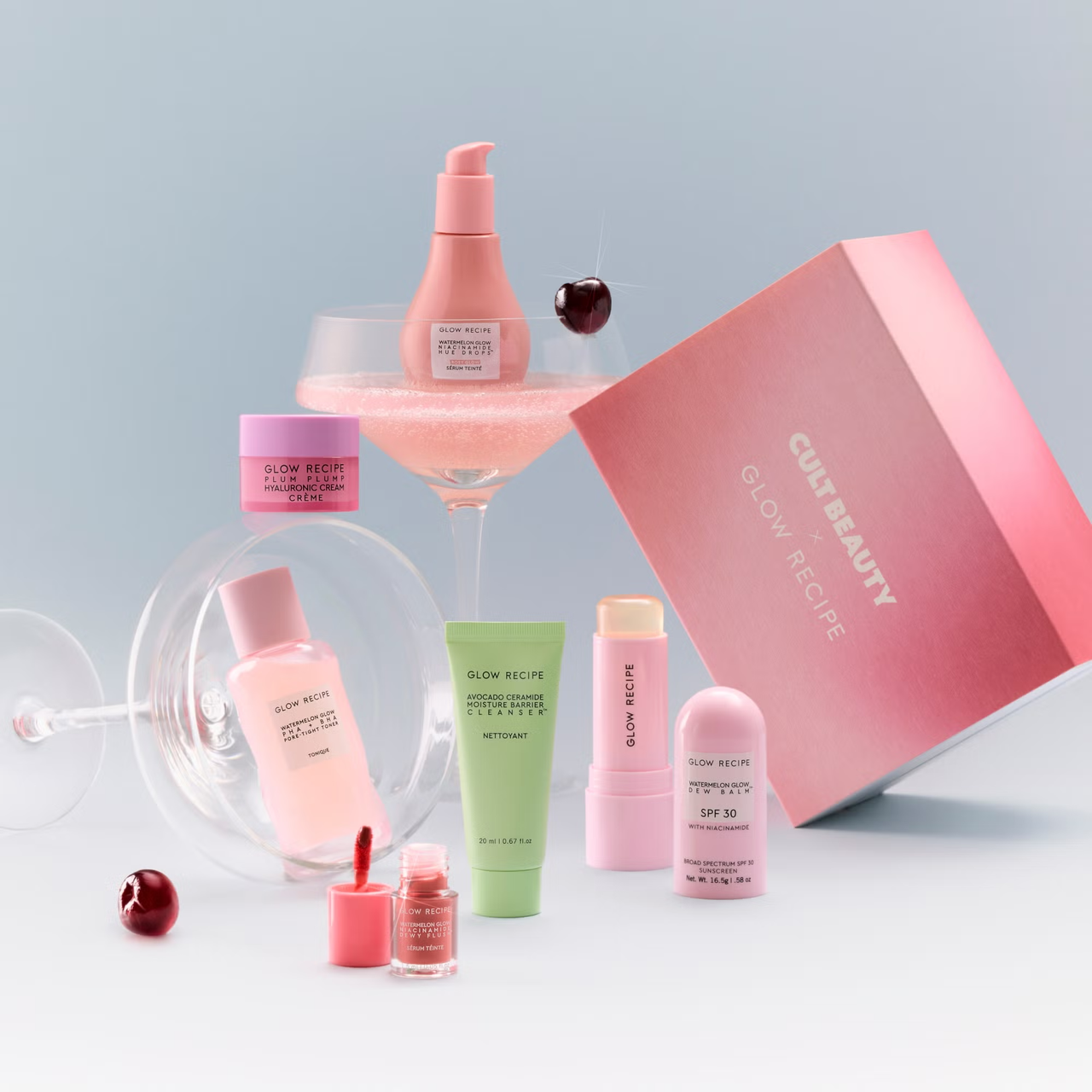 Cult Beauty x Glow Recipe 联名护肤礼盒上线（价值超£90）