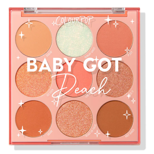 ColourPop 卡拉泡泡 Zoom Baby Got Peach 眼影盘