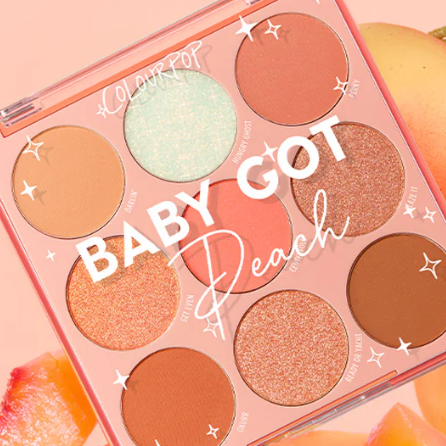 ColourPop 卡拉泡泡：Sweet Peach 系列甜蜜促销！入手腮红、眼影等