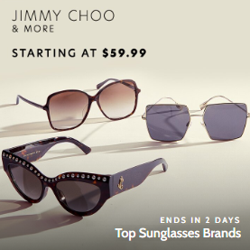 Gilt：时尚墨镜限时热卖！入手 Gucci、巴宝莉等