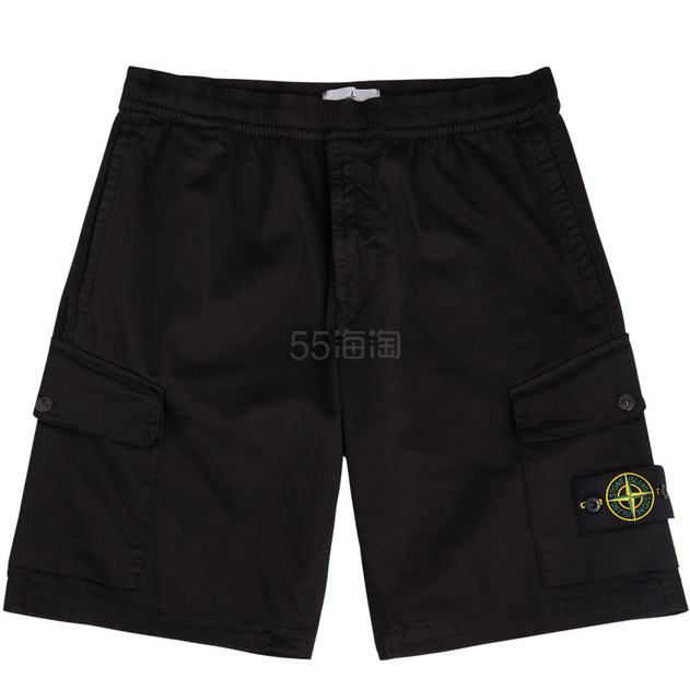 STONE ISLAND 石头岛徽标短裤