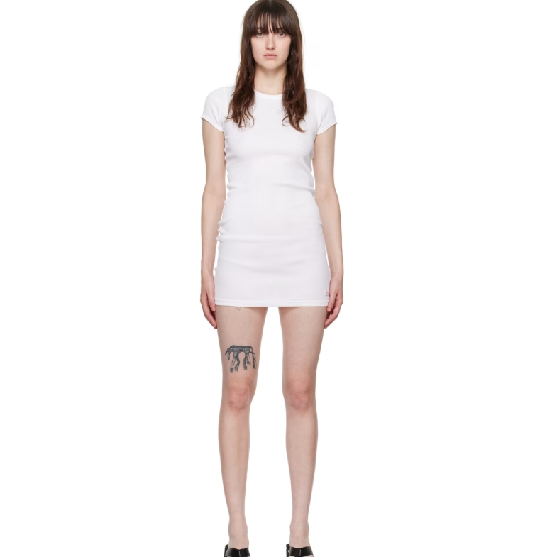 Alexander Wang 白色贴饰连衣裙