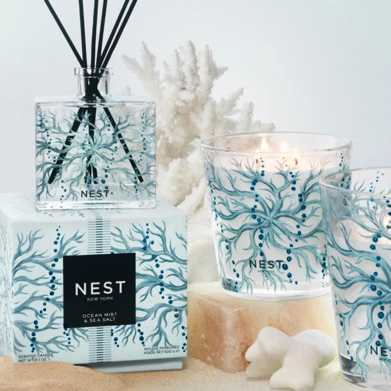 NEST New York：Ocean Mist & Sea Salt 家居香氛系列上新