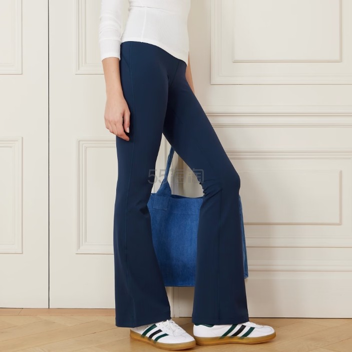 LULULEMON Groove 深蓝色高腰瑜伽裤