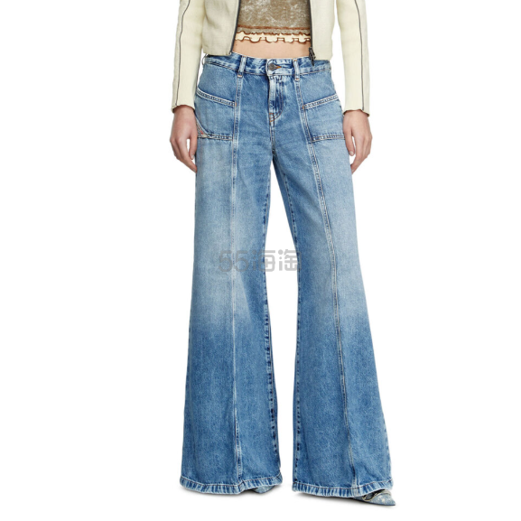 Diesel flare jeans d-akii 09h95 阔腿裤