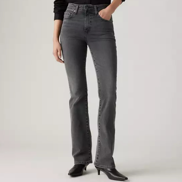 Levi's 725 女式高腰喇叭裤牛仔裤