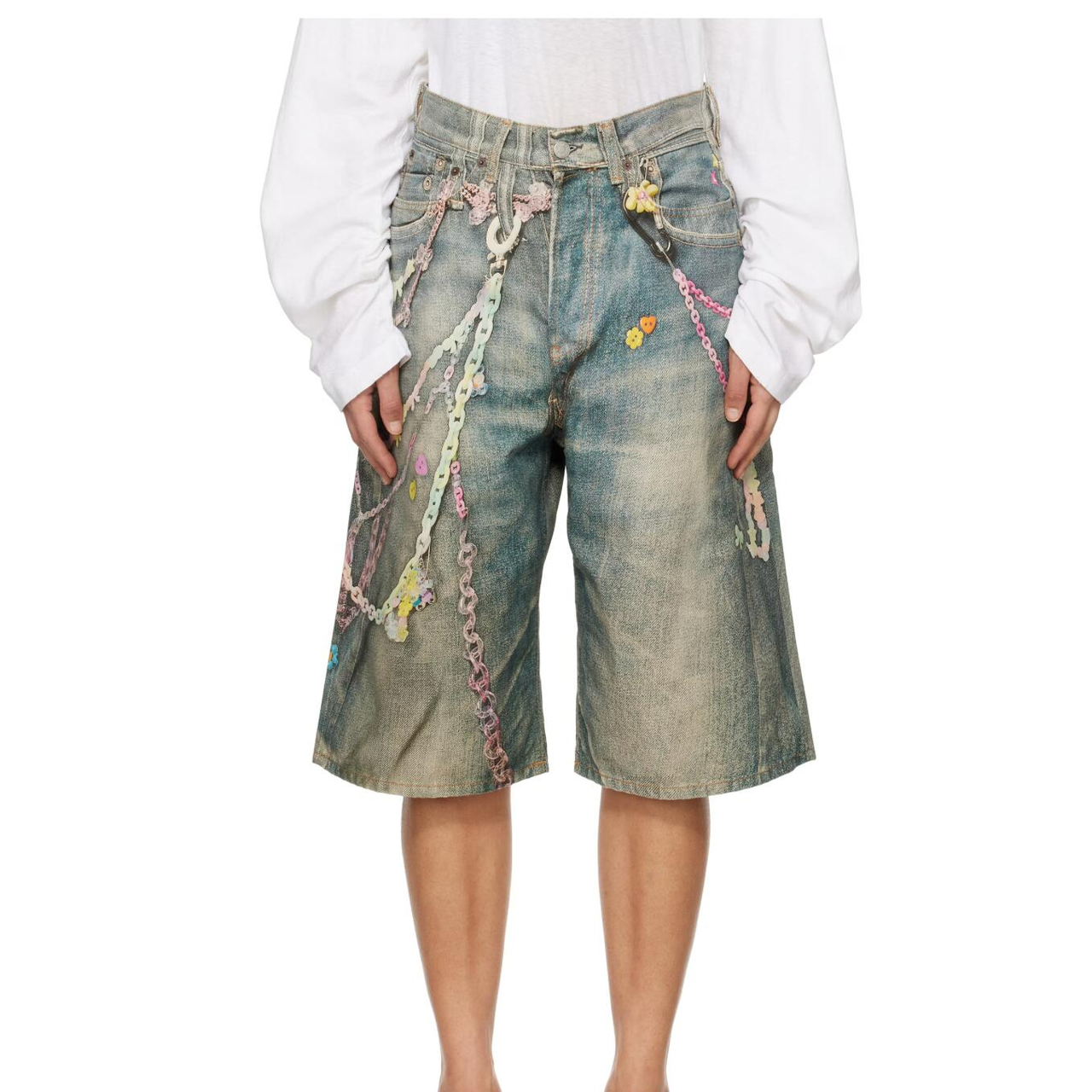 Acne Studios 糖果仔牛短裤