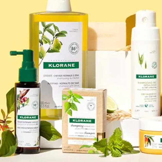 Klorane：收固发金鸡纳洗发水