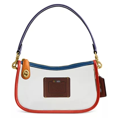 新品！Coach 蔻驰 Swinger 透明腋下包