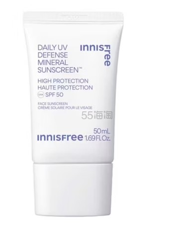 Innisfree 物理防晒 SPF 50 50ml