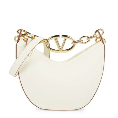 蔡文静同款！Valentino 华伦天奴 V-Logo 单肩包