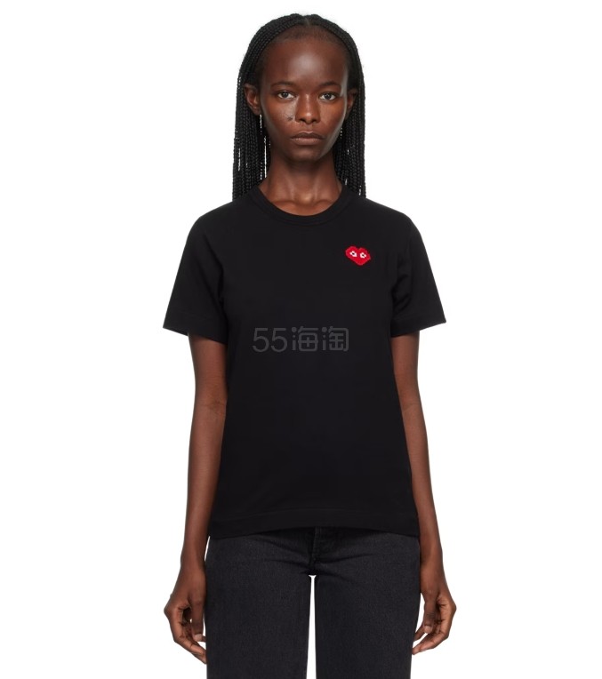 Comme des Garcons Play  爱心T恤