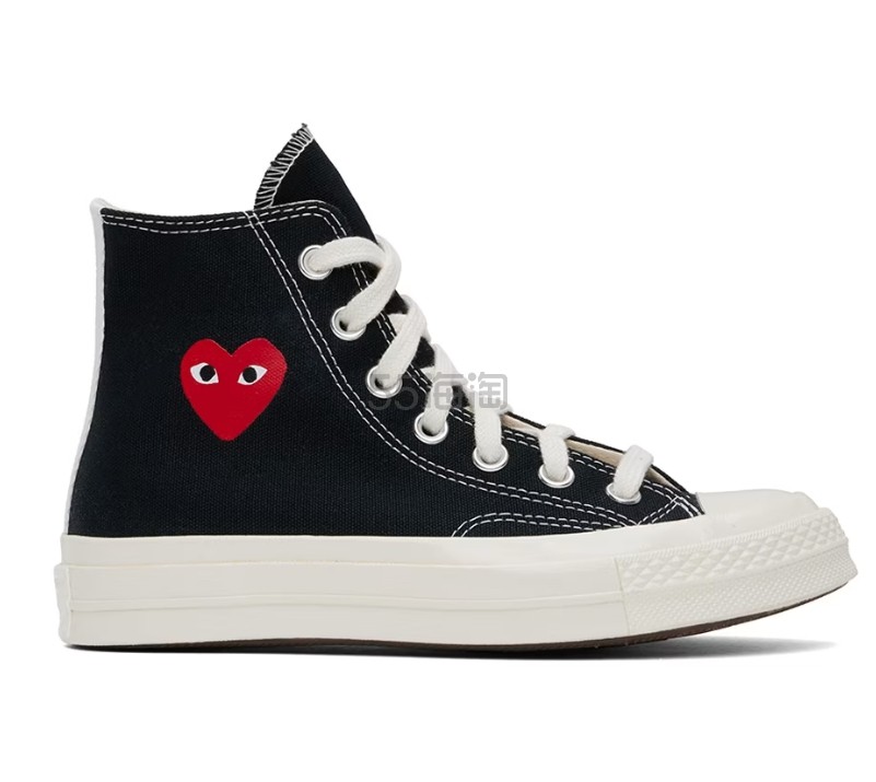 Comme des Garcons Play  Converse Edition PLAY Chuck 70 高帮帆布鞋