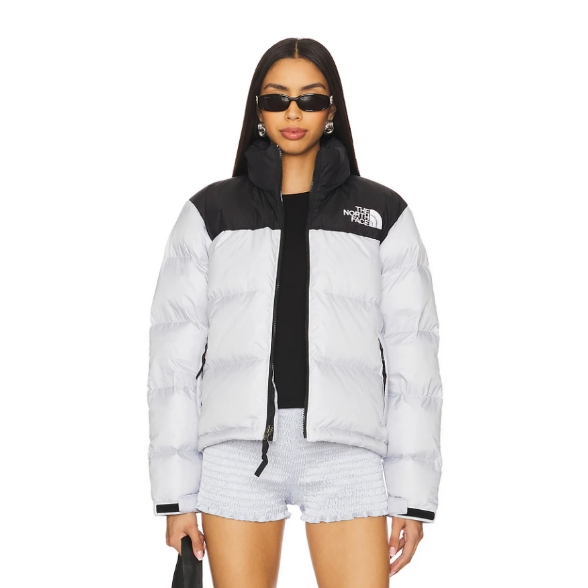 THE NORTH FACE 北面 PUFFER JACKET 白色羽绒服