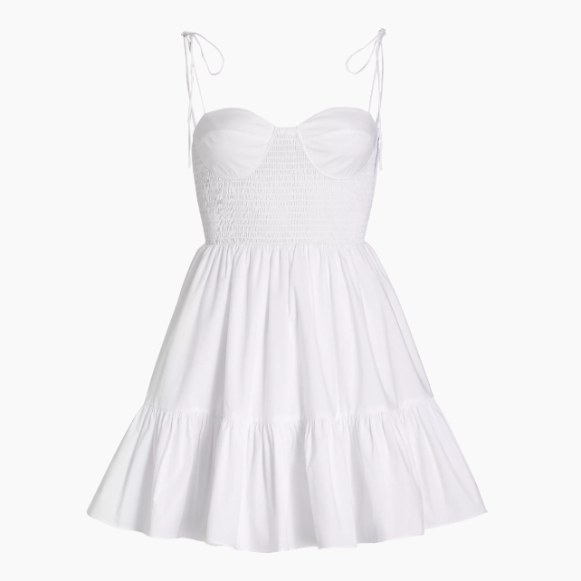 张天爱同款！Staud Landry连衣裙